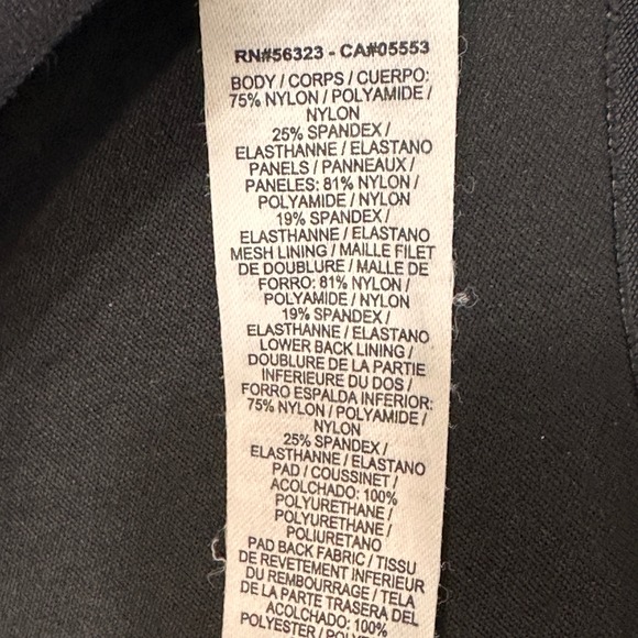 Nike Women's Black Racerback Sports Bra High Support Gym Workout Fitness - Picture 4 of 5